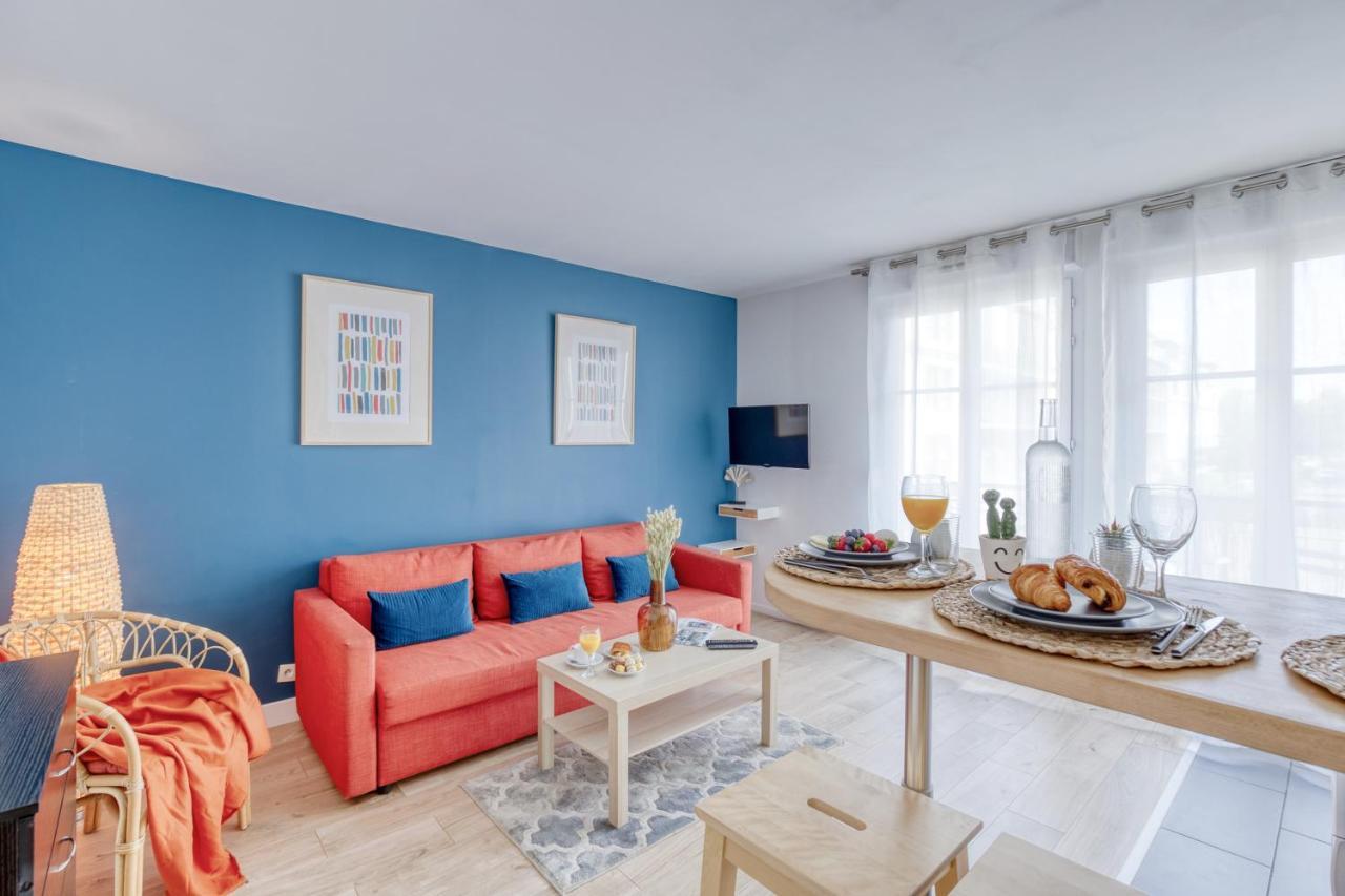 Le Bleu, Tres Bien Situe 1Mn Centre Commerciale, Disney Parking Gratuit سيري المظهر الخارجي الصورة